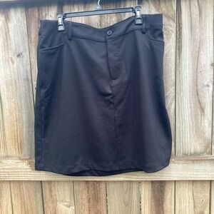 Lee Riders black straight skirt